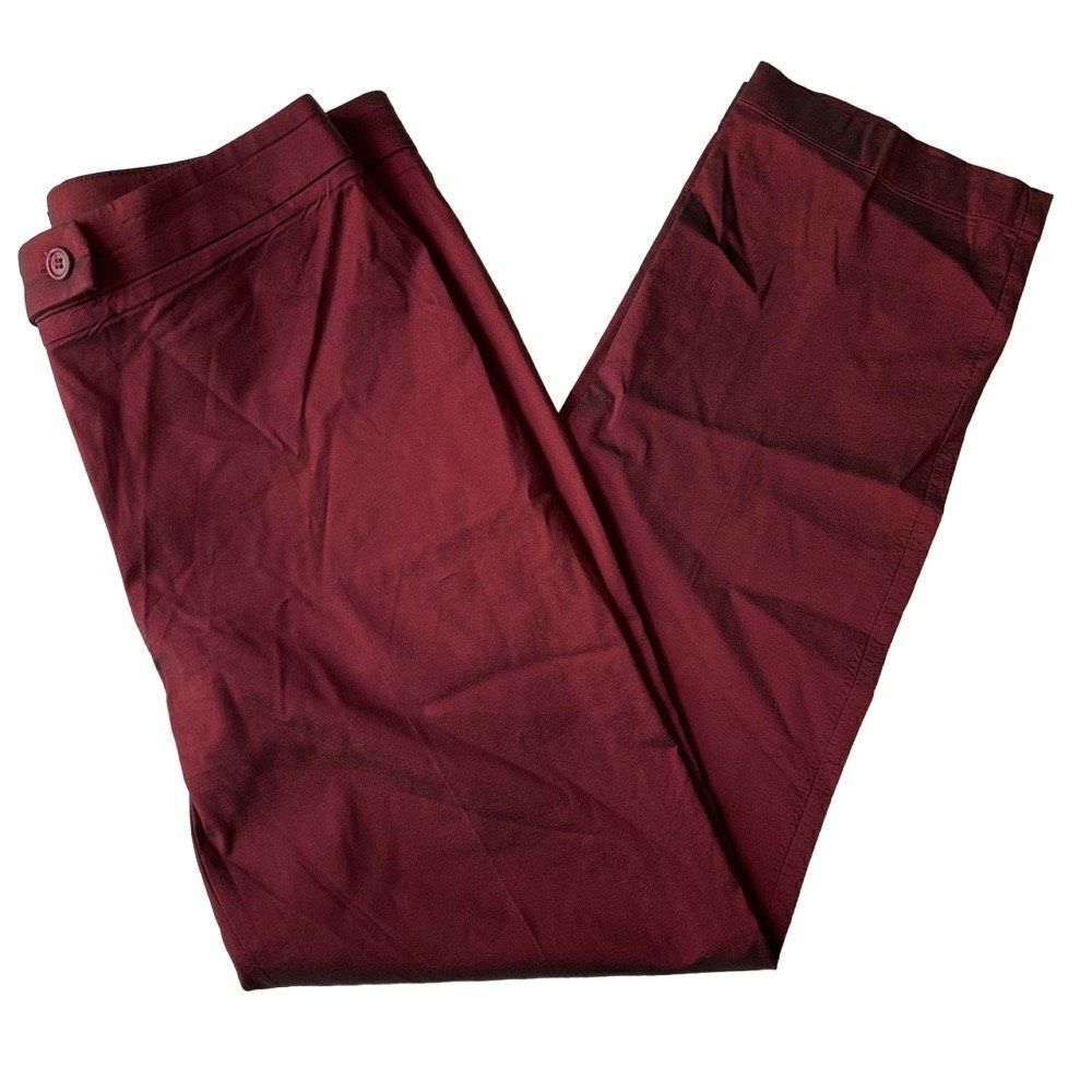 BCBGMaxAzria Red‎ High Rise Dress Pant - Women’s 6